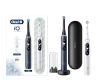 Oral-B Szczoteczeka magnetyczna iO7 Duo (biała + czarna) - 1135715 - zdjęcie 1